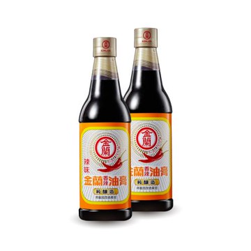 【金蘭食品】香辣油膏590ml x2入