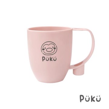 任-PUKU藍色企鵝 漱口杯(紅色)