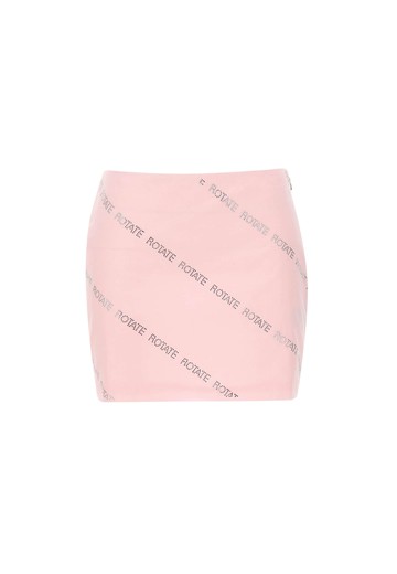 Rotate by Birger Christensen Cotton Poplin Miniskirt