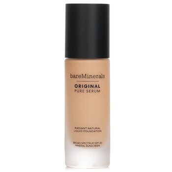 BareMinerals BareMinerals Original Pure Serum Radiant 天然礦物粉底液 SPF 20 - # Medium Neutral 3  30ml/1oz-粉底及蜜粉