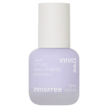 INNISFREE 台灣公司貨 輕薄透服貼飾底乳 SPF23 PA++ 30ml  1 夢幻紫  1個