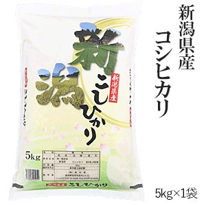 新米 令和5年産 新潟県産コシヒカリ5kg 送料無料(一部地域のぞく)