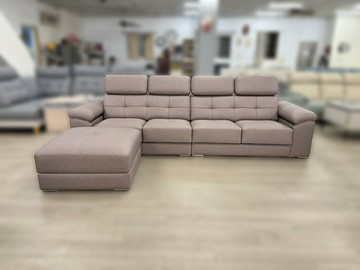 【尚品傢俱】959-05 賴瑞 耐磨皮L型腳椅款沙發~另有1+2+3人座沙發組~
