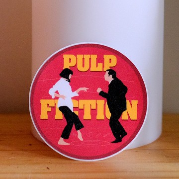 pvc防水貼紙 - 黑色追緝令