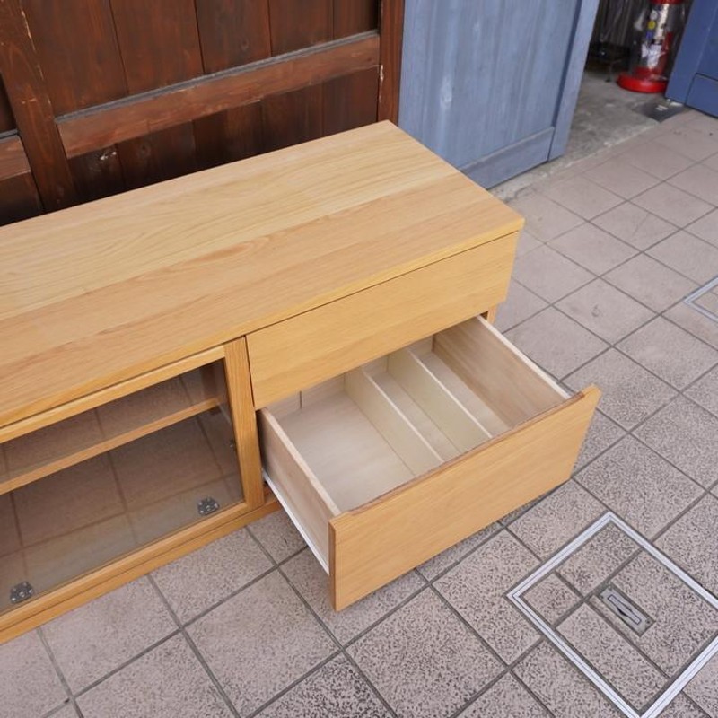 状態良好！無印良品 MUJI テレビボード SE11LDZ オーク材 AVボード