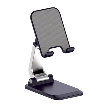 OMG Q7桌上型折疊手機支架 手機平板通用  黑色  1個