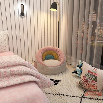 懶人沙發 豆袋榻榻米小戶型椅子 坐單人臥室房間陽臺網紅座椅休閑