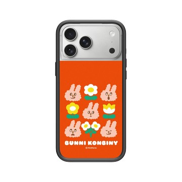 iPhone 17 Pro Max Mod NX -邊框背蓋組合 (相機按鈕) 黑 - Bunni Konbiny - 花現 MOGU