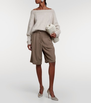 Manolo Blahnik Nadira 90 embellished satin pumps