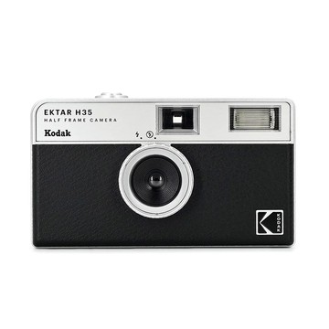 【Kodak 柯達】H35 半格機 復古底片相機-黑色
