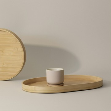 丹麥Stelton│Theo 竹製托盤