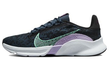 WMNS SUPERREP GO 3 FLYKNIT NEXT NATURE ARMOURY NAVY GREEN GLOW