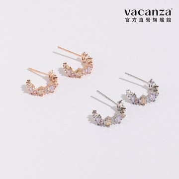 vacanza｜銀針｜氣質彩鑽銀針耳環#0429新品 #新年飾品 #新年禮物