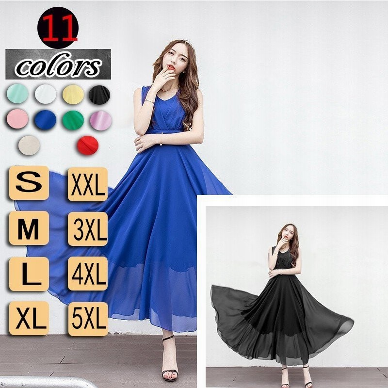 ハワイアンワンピース リゾートワンピース ノースリーブ マキシワンピ 大きいサイズ ビーチワンピ ロング ボヘミアン風 マキシ丈 レディース 全11色 通販 Lineポイント最大get Lineショッピング