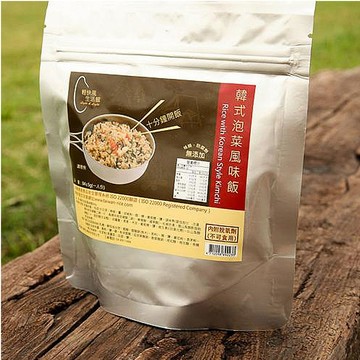 背包客廚房 韓式泡菜風味飯84g 乾燥飯│糧食│沖泡飯│速泡飯│防災備糧│ DC502