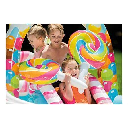 Inflatable Kids Candy Zone Water Play Center Swimming Pool 57149EP