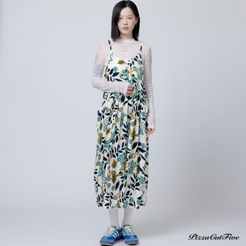 限時【邀請價 699】葉子口袋細肩洋裝 PizzaCutFive PCF262487005