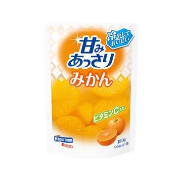 はごろも 甘みあっさりみかん パウチ 180g x 6個