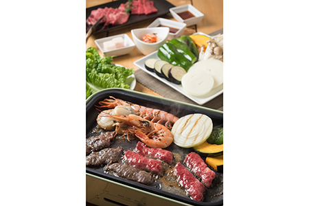 十勝鹿追産牛肉「とかち晴れ」　焼肉用 350g SKK003