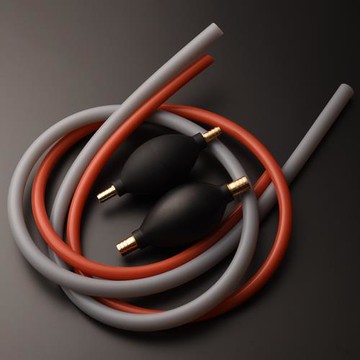 電木茶盤排水管帶銅吸水球10mm茶道配件12mm大口徑硅膠電木接水管