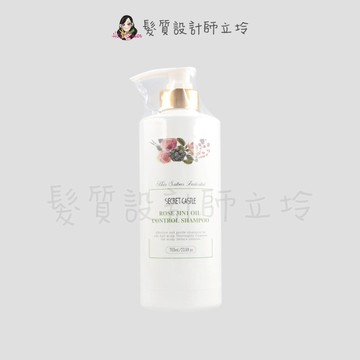 立坽『洗髮精』Secret Castle 秘密城堡 沙龍級 薄荷玫瑰三效控油洗髮精(涼感)700ml IS02 IS03