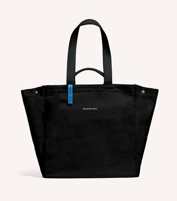 【客製化禮物】16盎司午夜黑Library Tote 重磅帆布托特書袋