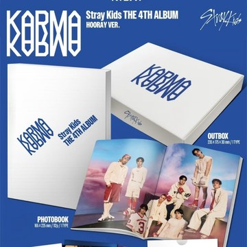 ⭐韓國正版代購預售⭐迷straykids专辑正规四“Karma”专辑正品全新未拆封