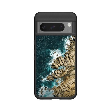 Pixel 8 Pro SolidSuit 黑 - Chi Po-Lin 齊柏林《看見台灣》系列 - 和平島豆腐岩