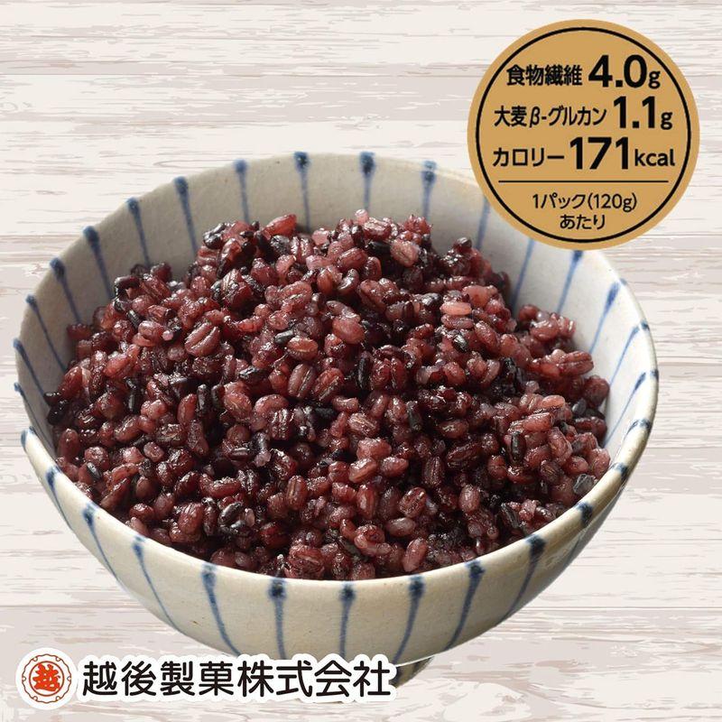 越後製菓 黒米・玄米入りもち麦ごはん 240g ×6袋