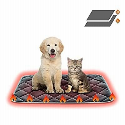 ペット用ホットカーペット ペットヒーター 犬 猫 自発熱ペットベッド ペットケージマット 体温蓄熱 5層の保温設計 滑り止め 電気不要 防寒 暖かい 通販 Lineポイント最大get Lineショッピング