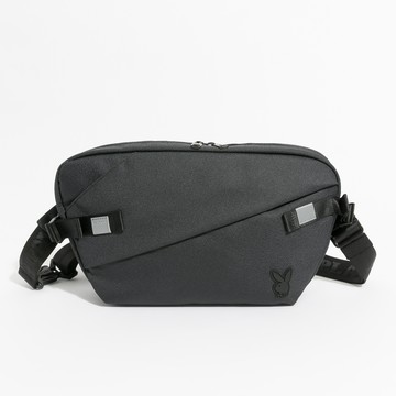 PLAYBOY - 單肩包  The Grandmasther系列 - 灰色/151-0801-06-7