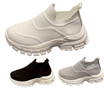 【白鳥麗子】網布運動鞋 休閒鞋 透氣鞋 老爹鞋 步鞋 透氣鞋 女鞋 灰/白/黑色 店長推薦