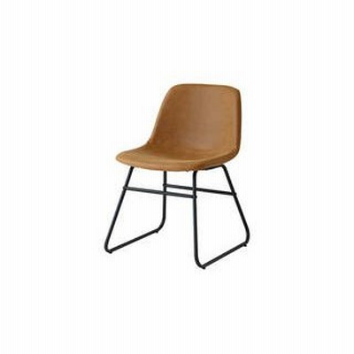ICHIBA 市場 メーカー直送代引不可  【組立品】チェア Vino Chair キャメル CH-3285CA
