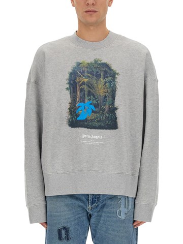 palm angels hunting in the forest sweatshirt