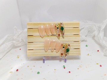 【YUE】珠寶幻 - 裸杏遊戲重工穿戴甲 L碼