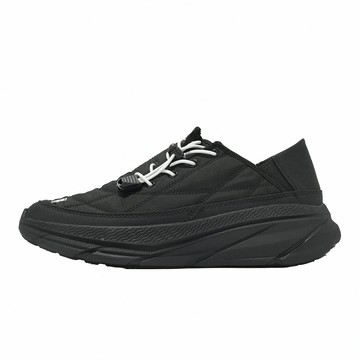 Fila 休閒鞋 Quilted 男鞋 黑 厚底 麵包鞋 無鞋帶 懶人鞋 套入式 斐樂 1C346A001