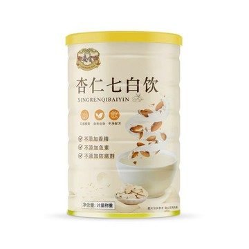 🚀12H出貨 台灣現貨🚀 【再送杯勺】杏仁七白飲 燕窩杏仁七白飲 七白飲 膳食粉 學生罐裝 即食養生粉 烘焙鍊製 蛋白粉