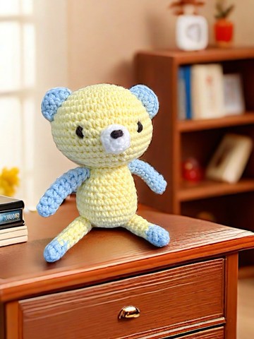 【DIY材料包】 教學套裝 鉤織小熊 Crochet Bear Kit
