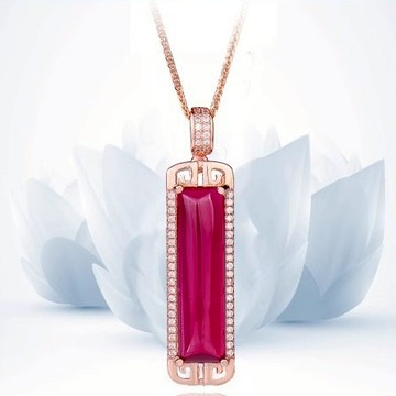 隔日到貨 夏威夷 5克拉 石榴石 紅水晶 碧璽 綠寶石 綠水晶 項鍊 項鏈 不退色 N367