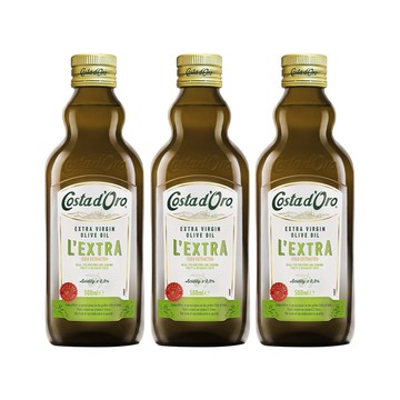 【直播限定】高士達 特級冷壓初榨橄欖油 500ml*３入