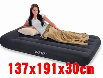 [衣林時尚]美國 INTEX有枕充氣床 137cm X 191cm X 30cm 66768