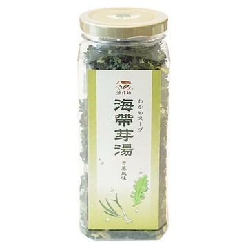 藻作坊 海帶芽湯 植物五辛素 青蔥風味  120g  1罐