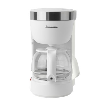 Lacuzin 美式滴漏咖啡機  可水洗濾網 x BPA Free  綠色安全材質  LCZ1002WT  珍珠白