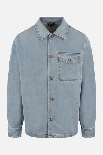 A. P.C. Pierre Brodée denim shirt Man