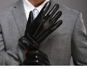 Fashion harrms leather gloves