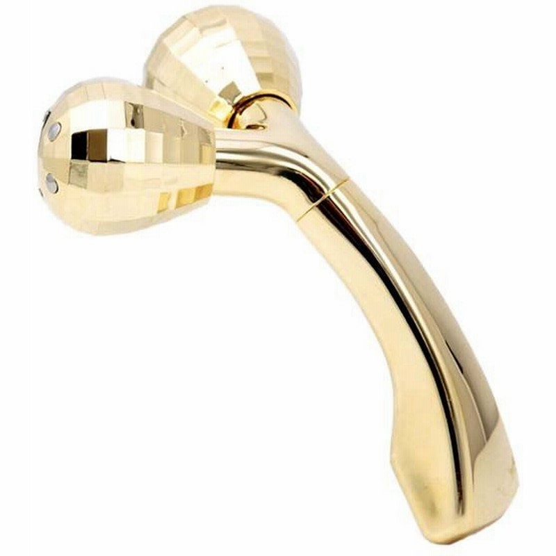 美顔ローラー 美顔器 美顔ローラー 美容器具 コロコロ ゲルマミラーボール美容ローラースピカ 24k Jdr 300 顔マッサージ器 通販 Lineポイント最大0 5 Get Lineショッピング