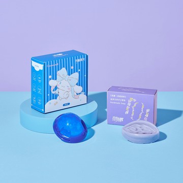 【三麗鷗×月釀碟片】大耳狗聯名限定包裝｜標準型運動款｜手工皂套組（單盒＋手工皂）