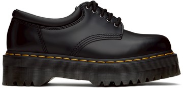 Dr. Martens 黑色 8053 Leather Platform Casual 德比鞋