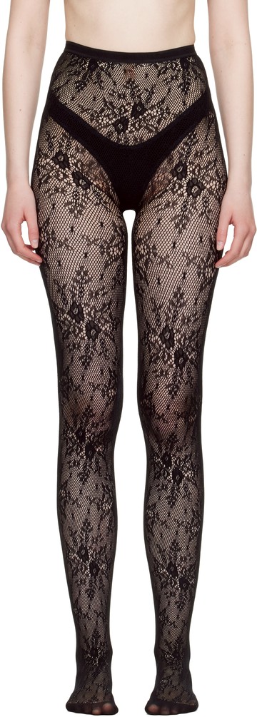 Swedish Stockings 黑色 Rosa Lace 连裤袜