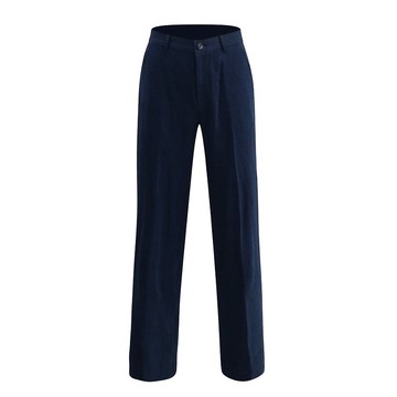 【富貴銅錢】經典紅白藍深藍環保牛仔窄脚褲 | 國潮港風新中式